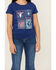 Image #3 - Wrangler Girls' Western Tiles Short Sleeve Graphic Tee, , hi-res