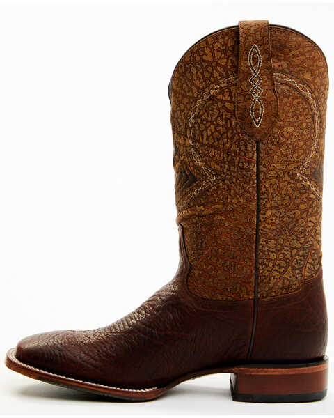 Image #3 - Cody James Men's Blue Collection Western Performance Boots - Broad Square Toe, Brown, hi-res