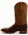 Image #3 - Cody James Men's Blue Collection Western Performance Boots - Broad Square Toe, Brown, hi-res
