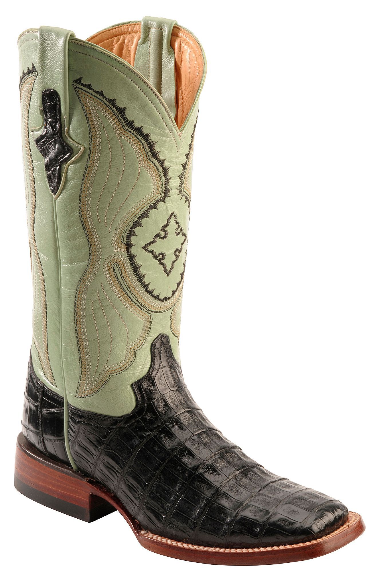 Ferrini Caiman Belly Cowgirl Boots 