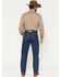 Image #3 - Wrangler Men's Rugged Wear Relaxed Fit Jeans, Ant Navy, hi-res