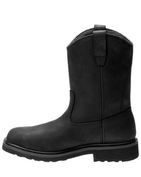 Image #3 - Harley Davidson Men's Altman Waterproof Western Work Boots - Soft Toe, Black, hi-res