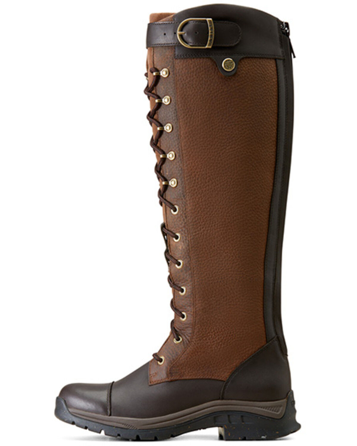 Image #2 - Ariat Women's Berwick Max Waterproof Riding Boots - Round Toe, Brown, hi-res