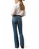 Image #2 - Ariat Women's R.E.A.L. Maggie Medium Wash Perfect Rise Bootcut Stretch Denim Jeans, Medium Wash, hi-res