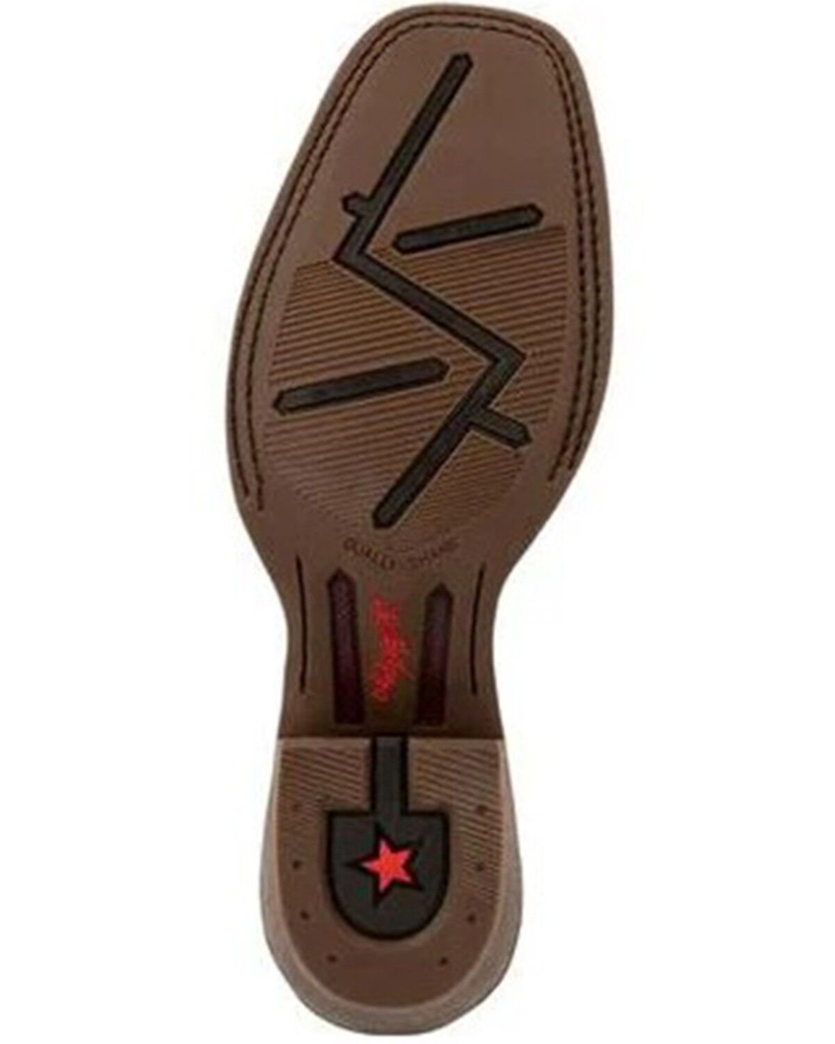 Image #7 - Durango Men's Rebel Pro Western Performance Boots - Square Toe, Brown, hi-res