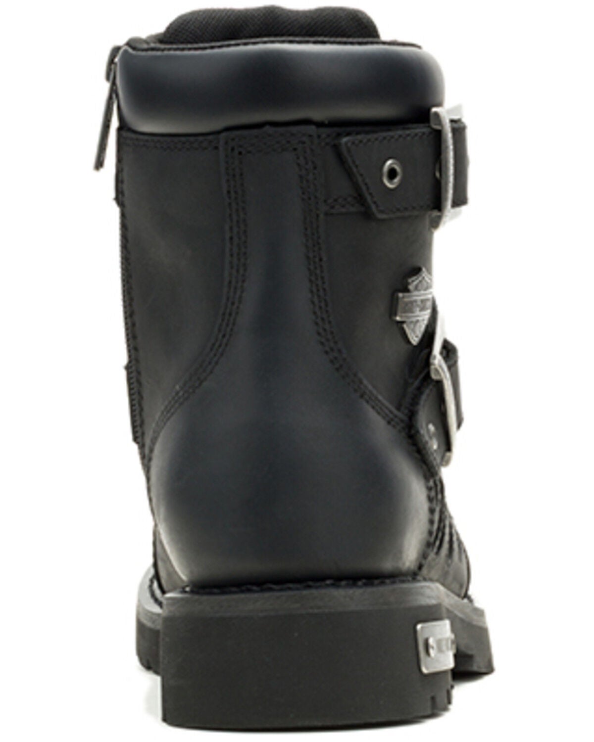 Image #5 - Harley Davidson Men's Ironblaze Motorcycle Boots - Round Toe, Black, hi-res