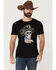 Image #1 - Moonshine Spirit Men's Old Friend Short Sleeve Graphic T-Shirt, Black, hi-res