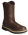 Image #1 - Georgia Boot Men's Georgia Giant Wellington Work Boots - Round Toe, Brown, hi-res