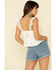 Image #5 - Others Follow Women's Ivory Eyelet Seaside Tank Top, Ivory, hi-res