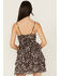 Image #4 - Originality Women's Boot Barn Exclusive Leopard Print Tiered Mini Dress, Multi, hi-res