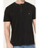 Image #3 - Thorogood Men's Vintage Wash Short Sleeve Pocket Work T-Shirt, Black, hi-res