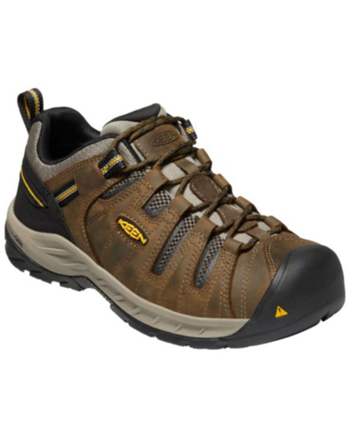 Image #1 - Keen Men's Cascade Rod Flint II Lace-Up Hiking Boots, Brown, hi-res