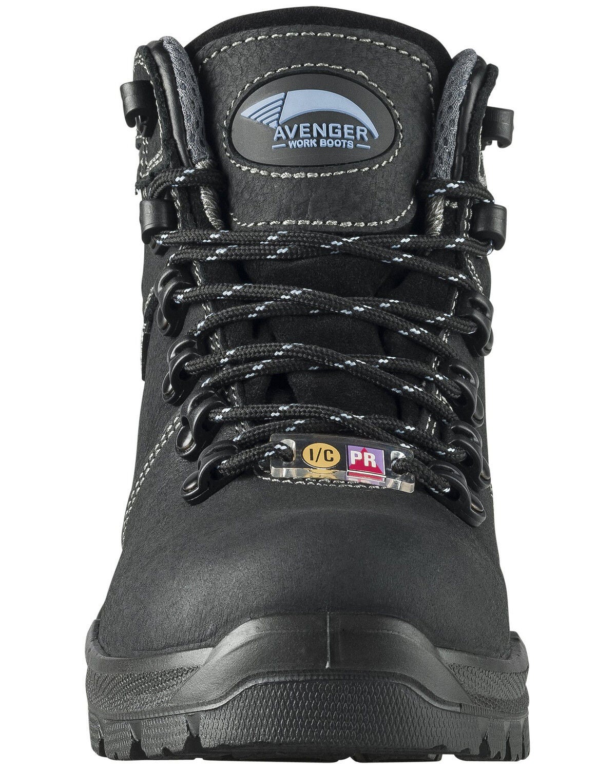 Image #5 - Avenger Women's Foundation Waterproof Work Boots - Composite Toe, Black, hi-res