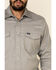 Image #4 - Wrangler Men's Solid Advanced Comfort Long Sleeve Work Shirt, , hi-res