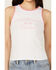 Image #3 - White Crow Women's Embroidered Sweetheart Rodeo Graphic Tank, White, hi-res