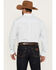 Image #4 - George Strait by Wrangler Men's Geo Print Long Sleeve Button-Down Shirt, Teal, hi-res