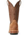 Image #3 - Ariat Men's Frontier Relentless Sic Em' Full-Grain Western Performance Boots - Broad Square Toe , Brown, hi-res