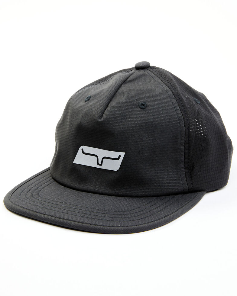 Kimes Ranch Black Night Vision Crushable Low Reflective Ball Cap , Black, hi-res