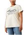 Image #1 - Ariat Women's Rebar Logo Short Sleeve Graphic Work Tee - Plus, Grey, hi-res