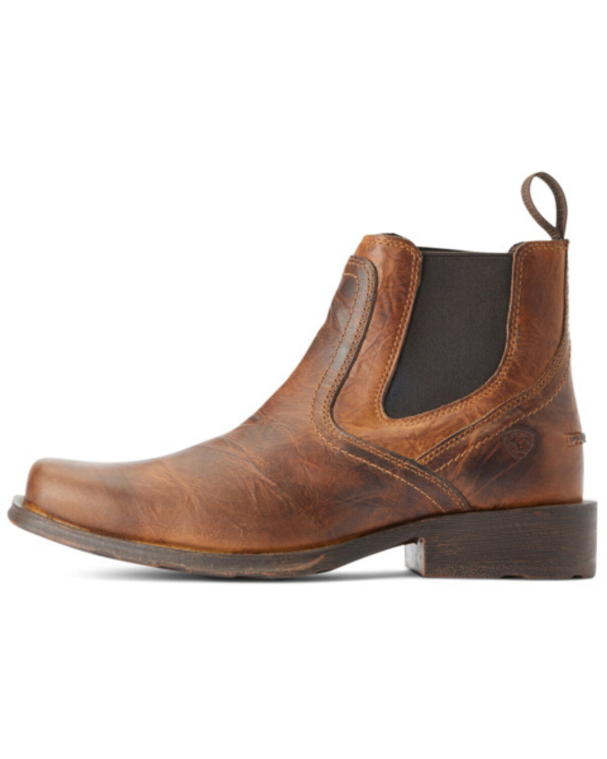 Image #4 - Ariat Men's Midtown Rambler Western Boots - Square Toe, Light Brown, hi-res