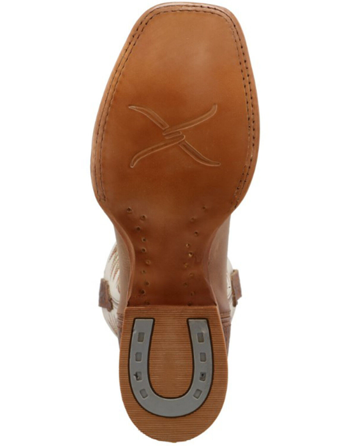 Image #7 - Twisted X Men's Rancher Western Boots - Broad Square Toe, Ivory, hi-res