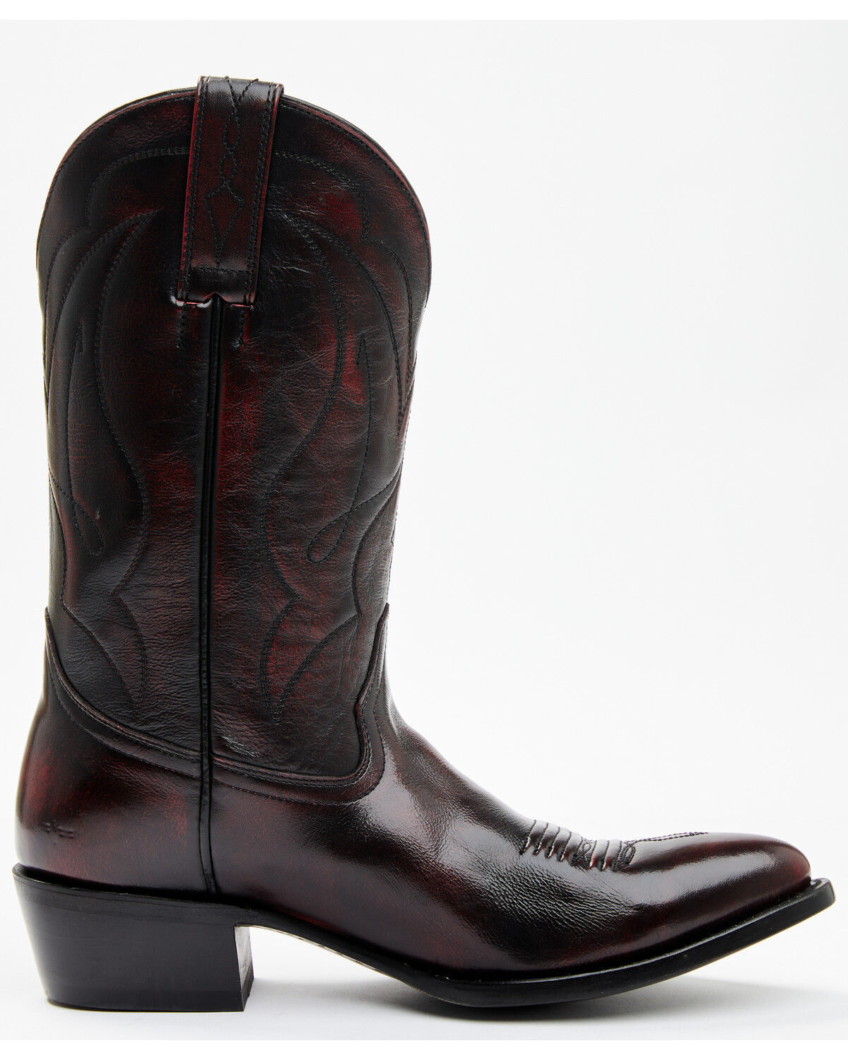 Image #2 - Cody James Men's Black Cherry Western Boots - Round Toe, Black Cherry, hi-res