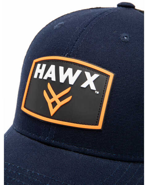 Image #6 - Hawx Men's Rubber Patch Baseball Cap, Navy, hi-res