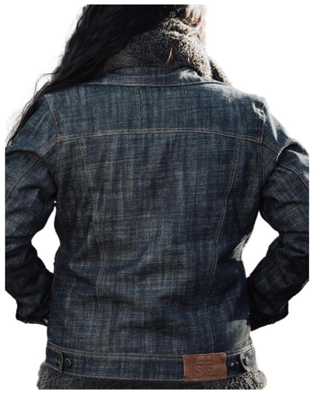 Image #2 - STS Ranchwear By Carroll Women's Taylor Button-Down Denim Jacket, Blue, hi-res