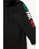 Image #2 - RANK 45® Toddler Boys' Mexico Flag Seal Softshell Jacket, Black, hi-res