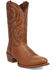 Image #1 - Laredo Men's Novak Western Boots - Round Toe, Tan, hi-res