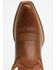 Image #6 - Justin Women's Faye Tall Western Boots - Snip Toe, Chocolate, hi-res