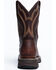 Image #5 - Cody James Men's ASE7 Disruptor Western Work Boots - Nano Composite Toe, Brown, hi-res