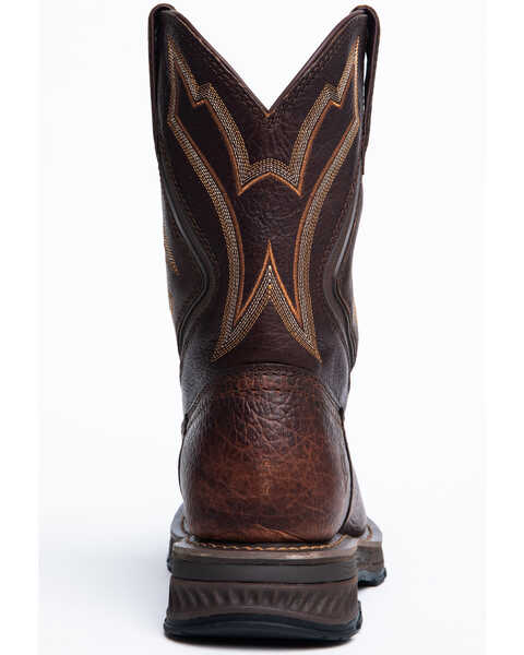 Image #5 - Cody James Men's ASE7 Disruptor Western Work Boots - Nano Composite Toe, Brown, hi-res
