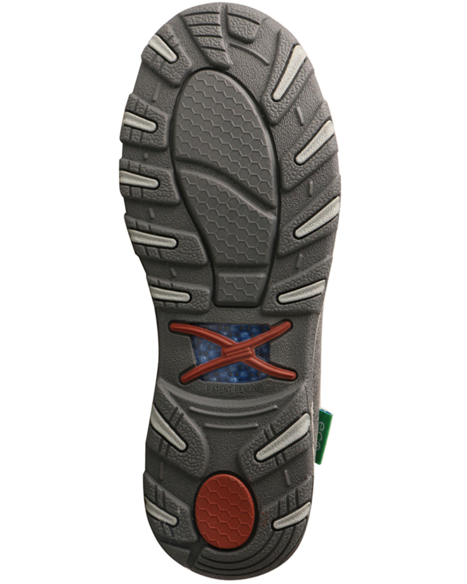 Image #6 - Twisted X Women's Silver CellStretch Boat Shoes - Moc Toe, Silver, hi-res