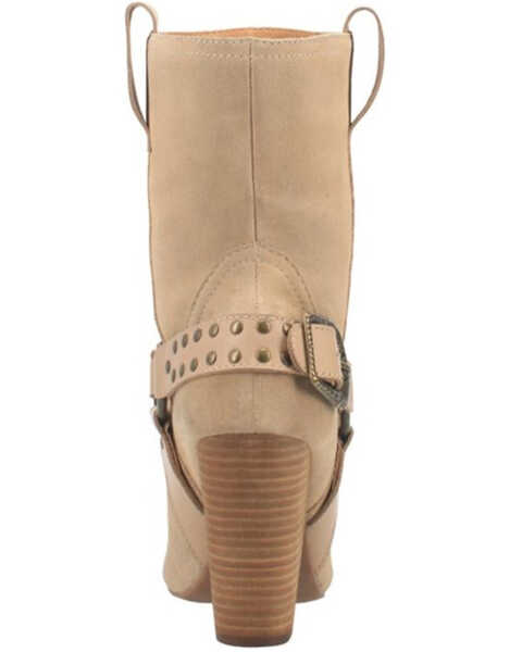 Image #5 - Dingo Women's Dancing Queen Harness Fashion Booties - Pointed Toe, Tan, hi-res