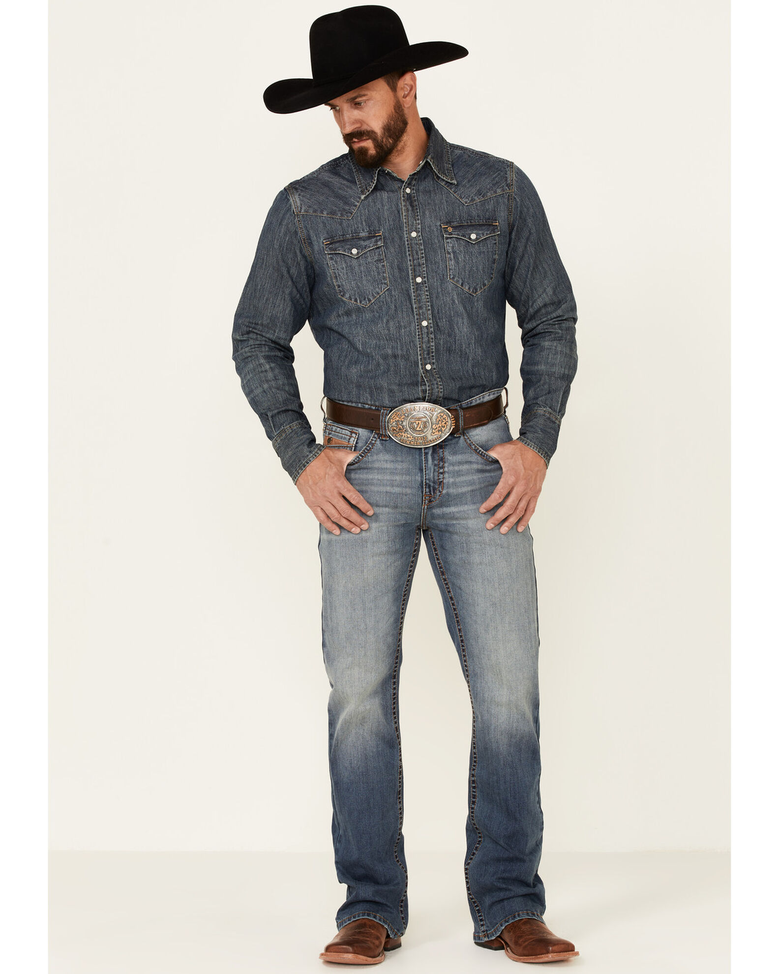 Silver sale spur boots