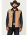 Image #1 - Cowboy Hardware Men's Buckskin Woodsman Tech Vest, Tan, hi-res