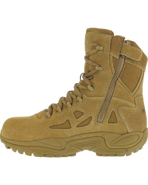 Image #4 - Reebok Men's Stealth 8" Tactical Boots - Composite Toe, Honey, hi-res