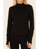 Image #3 - Shyanne Women's 1/2 Zip Logo Sleeve Relaxed Pullover , Black, hi-res