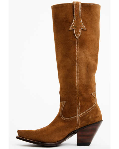 Image #3 - Sendra Women's Diana Slouch Tall Western Boots - Snip Toe , Brown, hi-res