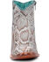 Image #3 - Corral Women's Exotic Python Western Boots - Round Toe, Blue, hi-res
