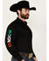 Image #2 - Rodeo Clothing Men's Mexico Bronco Long Sleeve Snap Western Shirt, , hi-res