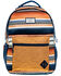 Image #1 - Hooey Recess Serape Stripe Print Backpack, Navy, hi-res
