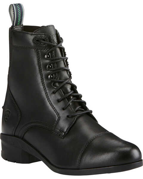 Image #1 - Ariat Women's Black Heritage IV Paddock Boots - Round Toe , Black, hi-res