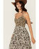 Image #2 - Free People Women's Sweet Nothings Floral Print Midi Dress, Brown, hi-res
