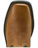 Image #4 - Ariat Boys' Workhog XT Coil Western Boots - Broad Square Toe, Tan, hi-res