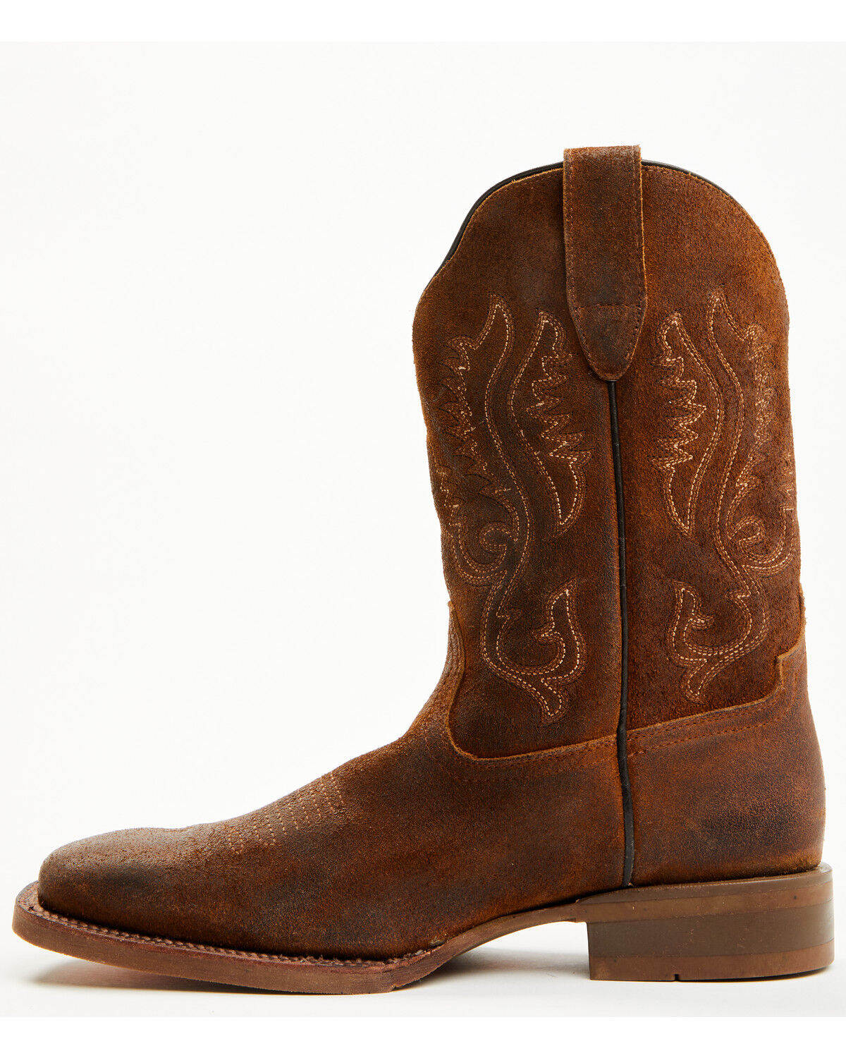Image #3 - Roan by Bed Stu Men's Saber Performance Western Boots - Broad Square Toe, Tan, hi-res