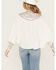 Image #4 - Shyanne Women's Blocked Western Shirt, White, hi-res