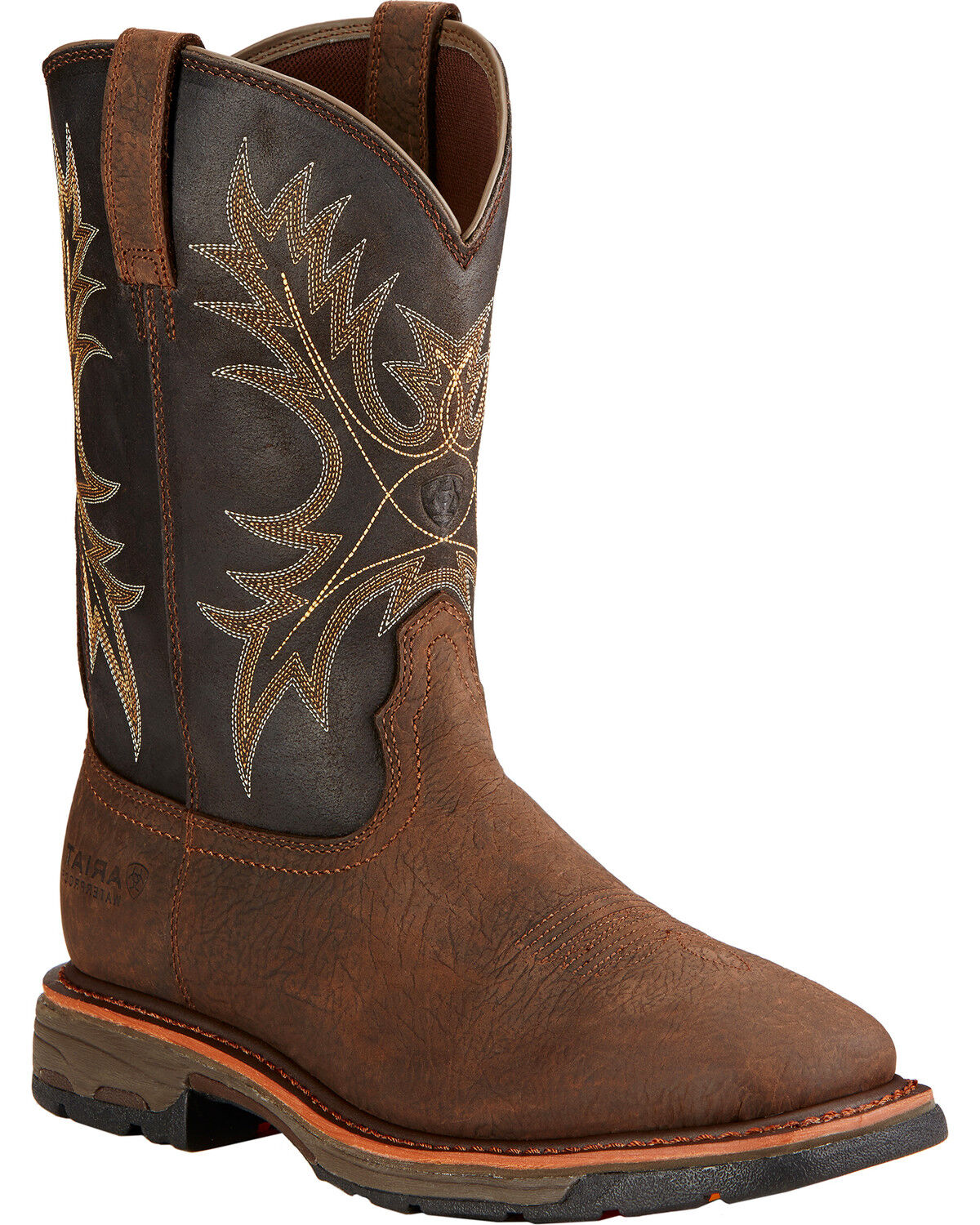 cowboy work boots square toe