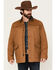 Image #1 - Blue Ranchwear Men's Flannel Lined Rancher Jacket, Camel, hi-res